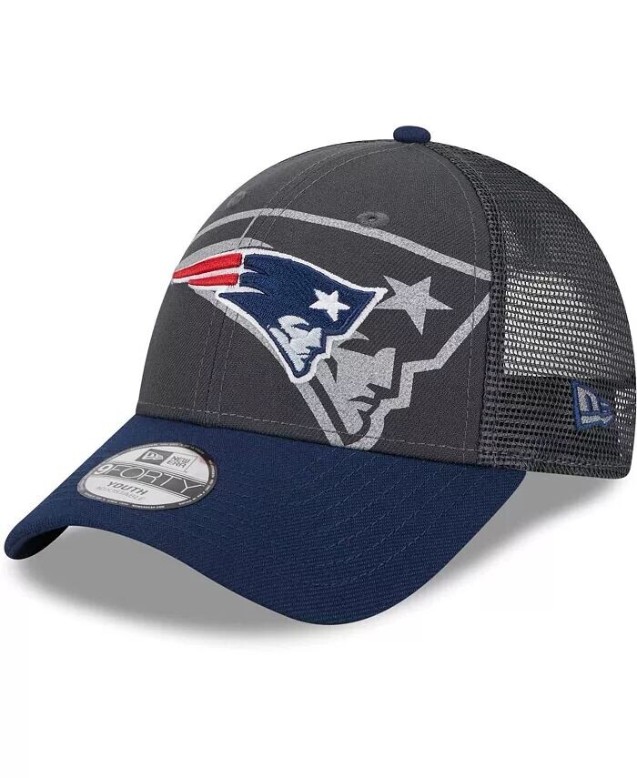 Графитовая регулируемая кепка New England Patriots Reflect 9FORTY для больших мальчиков и девочек New Era, серый
Графитовая регулируемая кепка New England Patriots Reflect 9FORTY для больших мальчиков и девочек New Era, серый