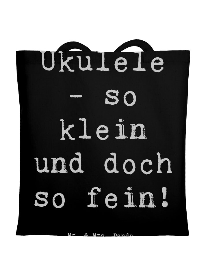 Сумка для переноски Mr & Mrs Panda Zauberhafte Ukulele, черный 
Сумка для переноски Mr & Mrs Panda Zauberhafte Ukulele, черный