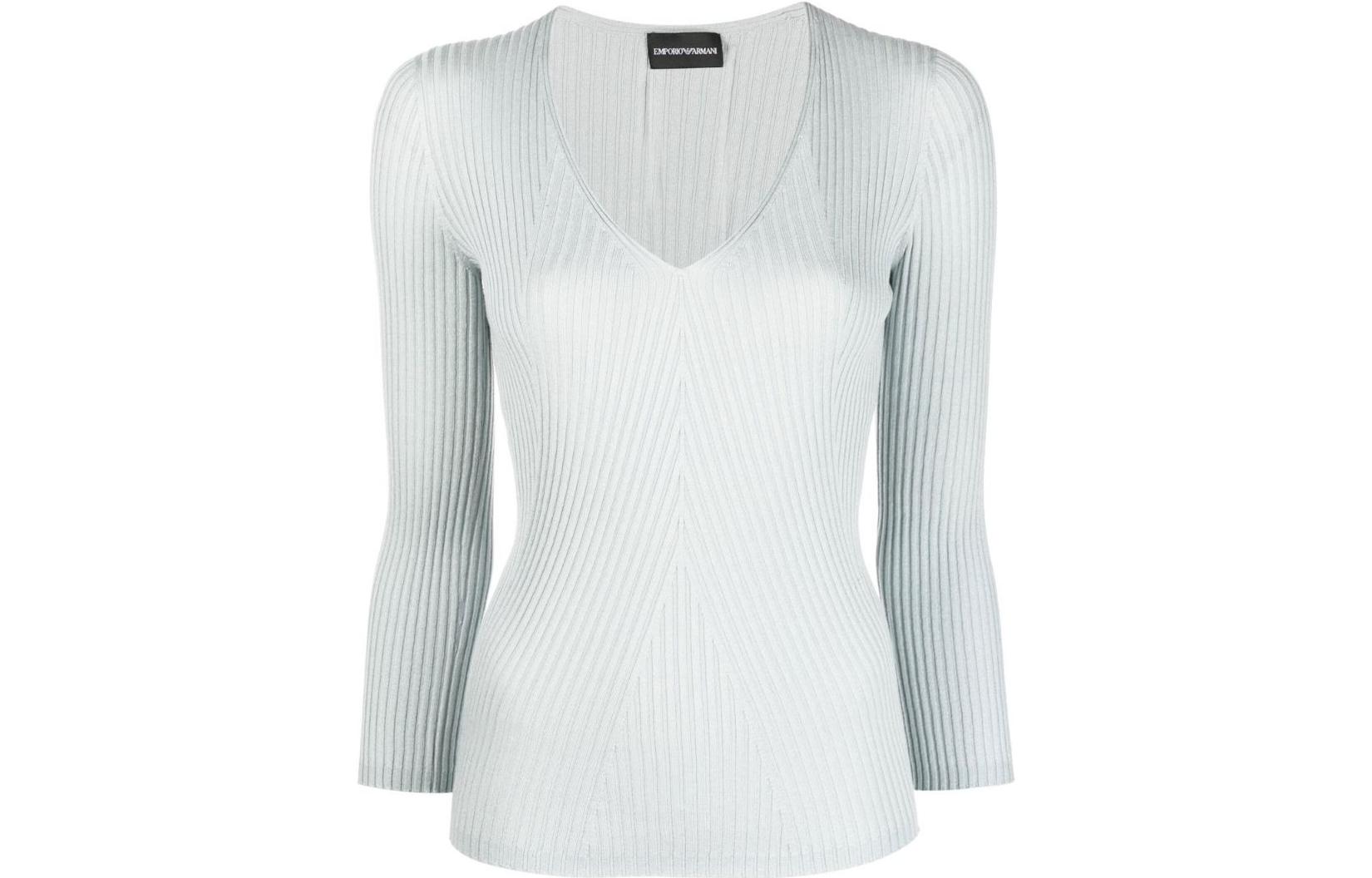 Свитер из кашемира женский светло-голубой EMPORIO ARMANI
Свитер из кашемира женский светло-голубой EMPORIO ARMANI