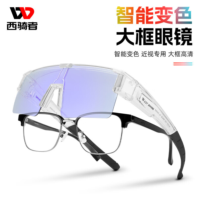 Спортивные очки West Rider для велоспорта в большой оправе, прозрачный
Спортивные очки West Rider для велоспорта в большой оправе, прозрачный