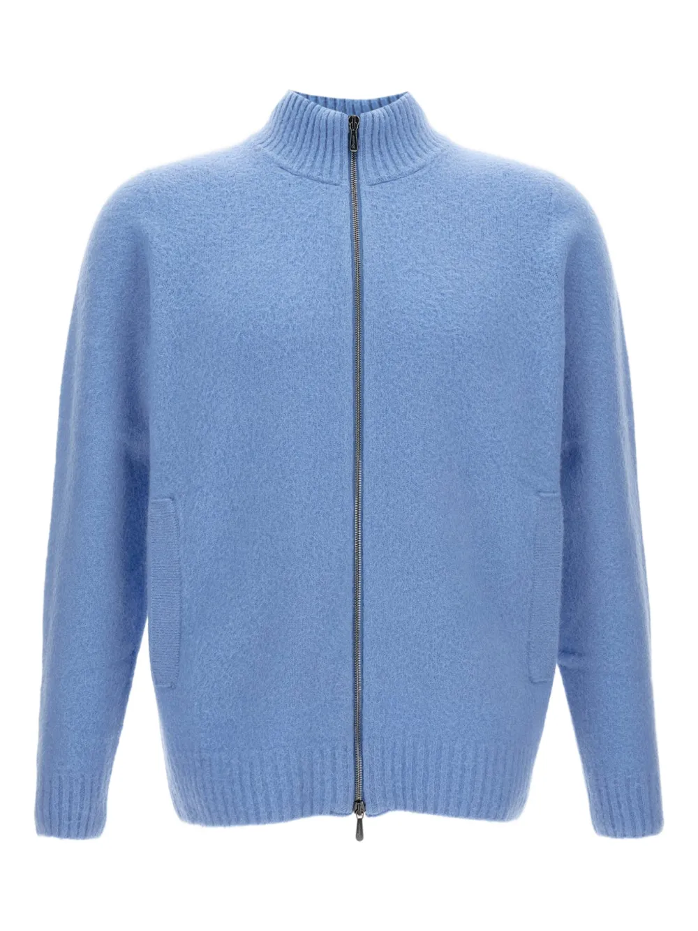 Свитер с высоким воротником на молнии Drumohr, синий
Свитер с высоким воротником на молнии Drumohr, синий