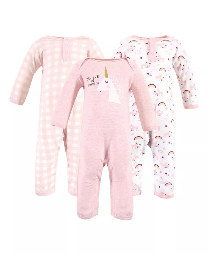 Комбинезон из хлопка для девочек, 3 шт., Unicorn Luvable Friends
Комбинезон из хлопка для девочек, 3 шт., Unicorn Luvable Friends