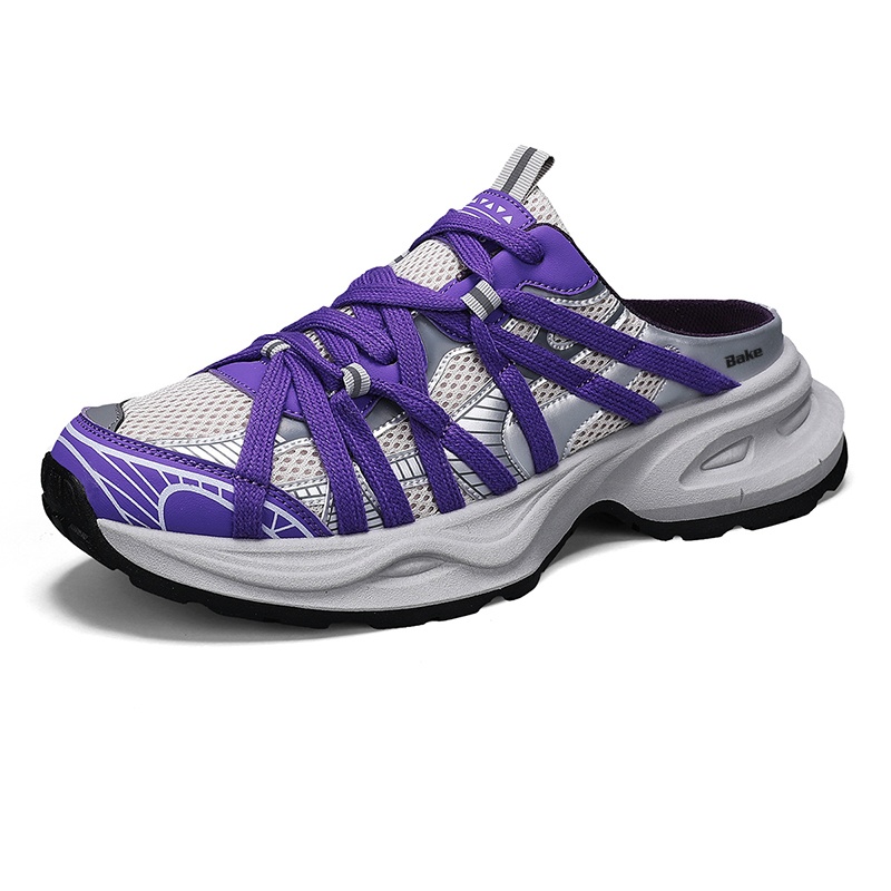 Сандалии мужские с закрытым носком, устойчивые к истиранию и скольжению BAKE, Gray Purple
Сандалии мужские с закрытым носком, устойчивые к истиранию и скольжению BAKE, Gray Purple