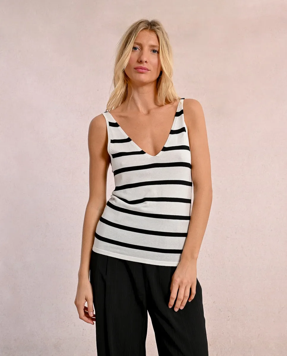 Женский топ без рукавов с полосатым принтом Molly Bracken, цвет Crudo
Женский топ без рукавов с полосатым принтом Molly Bracken, цвет Crudo