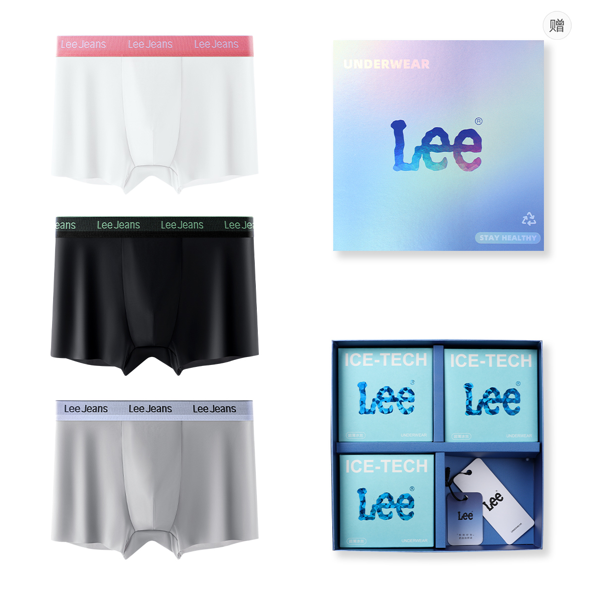 Мужские трусы-боксеры Lee, серый
Мужские трусы-боксеры Lee, серый