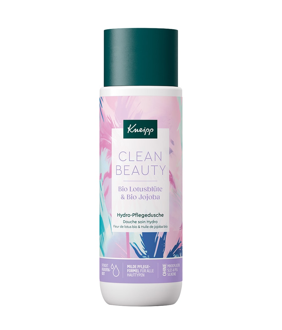 Гель для душа Kneipp Clean Beauty Hydro-Pflegedusche Bio Lotusblüte & Bio Jojoba, 200 ml
Гель для душа Kneipp Clean Beauty Hydro-Pflegedusche Bio Lotusblüte & Bio Jojoba, 200 ml