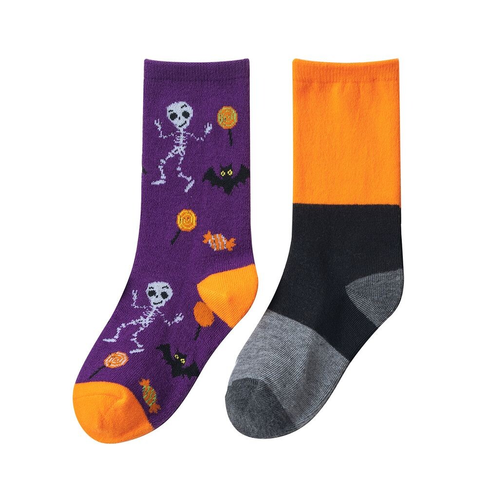 Детские носки для Хэллоуина, 2 шт., цвет Skeleton
Детские носки для Хэллоуина, 2 шт., цвет Skeleton