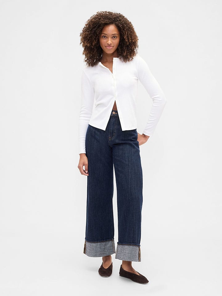 Джинсы - комфортного кроя - темно-синего цвета GAP
Джинсы - комфортного кроя - темно-синего цвета GAP