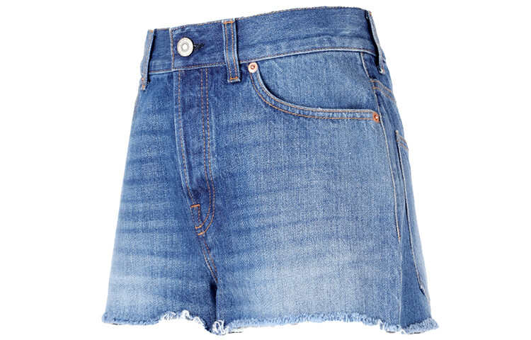 Шорты джинсовые женские Gucci с рваными краями, синий
Шорты джинсовые женские Gucci с рваными краями, синий