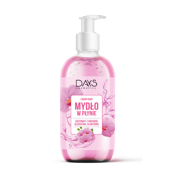 Жидкое мыло с экстрактом орхидеи, 500 мл Days
Жидкое мыло с экстрактом орхидеи, 500 мл Days