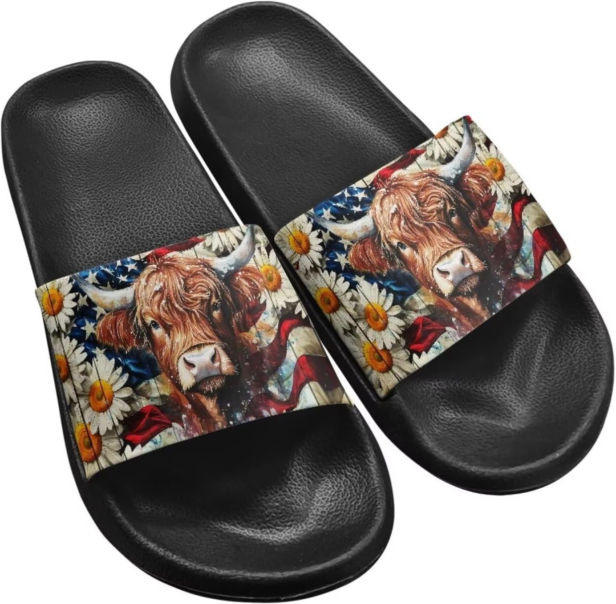 Тапочки для душа Twousenru для мужчин, домашние шлепанцы, для ванной, для дома и пляжа, сандалии для бассейна, нескользящие с мягкой подошвой, Daisy Highland Cow
Тапочки для душа Twousenru для мужчин, домашние шлепанцы, для ванной, для дома и пляжа, сандалии для бассейна, нескользящие с мягкой подошвой, Daisy Highland Cow