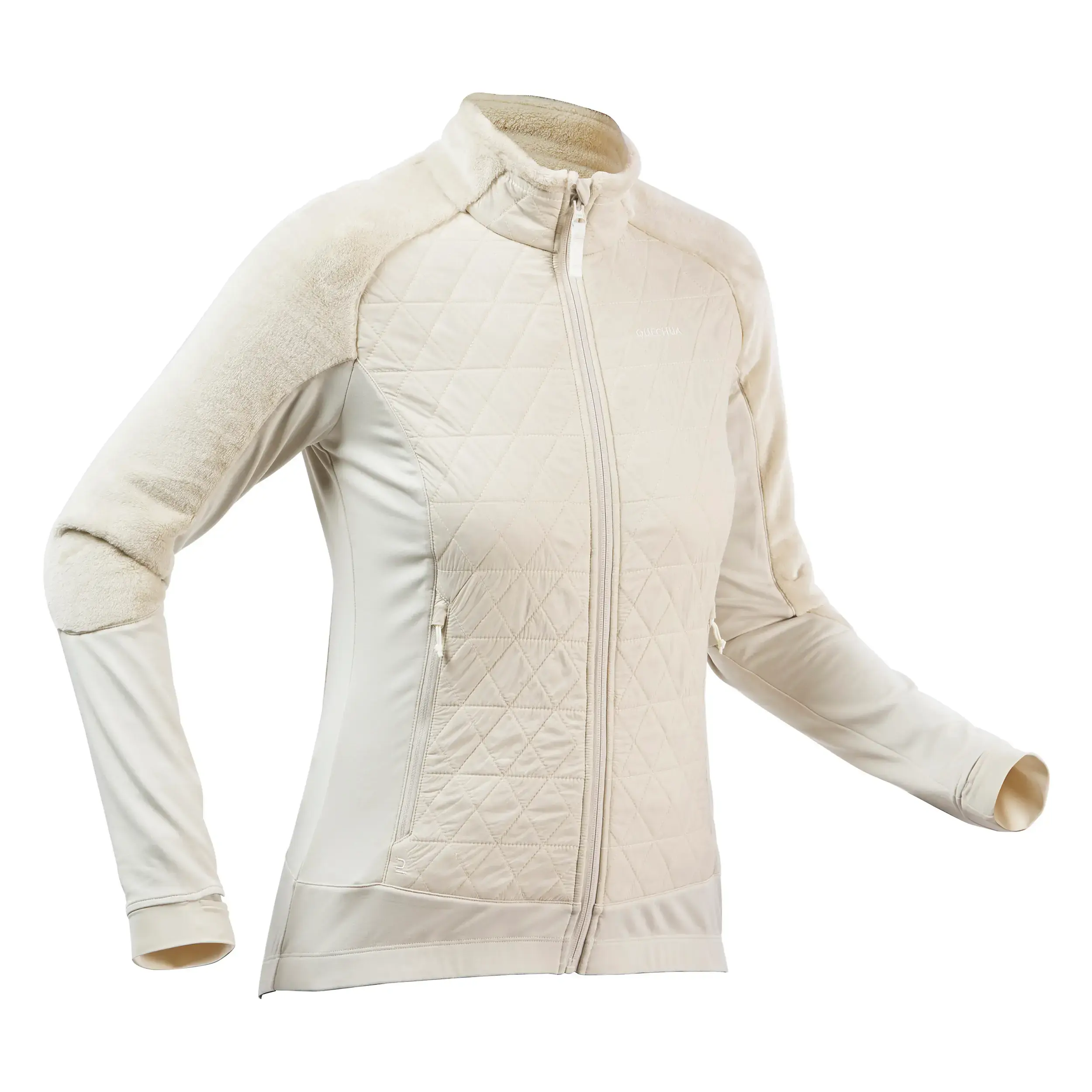 Женская куртка SH900 из композитного флиса для горного туризма с утеплителем Quechua
Женская куртка SH900 из композитного флиса для горного туризма с утеплителем Quechua