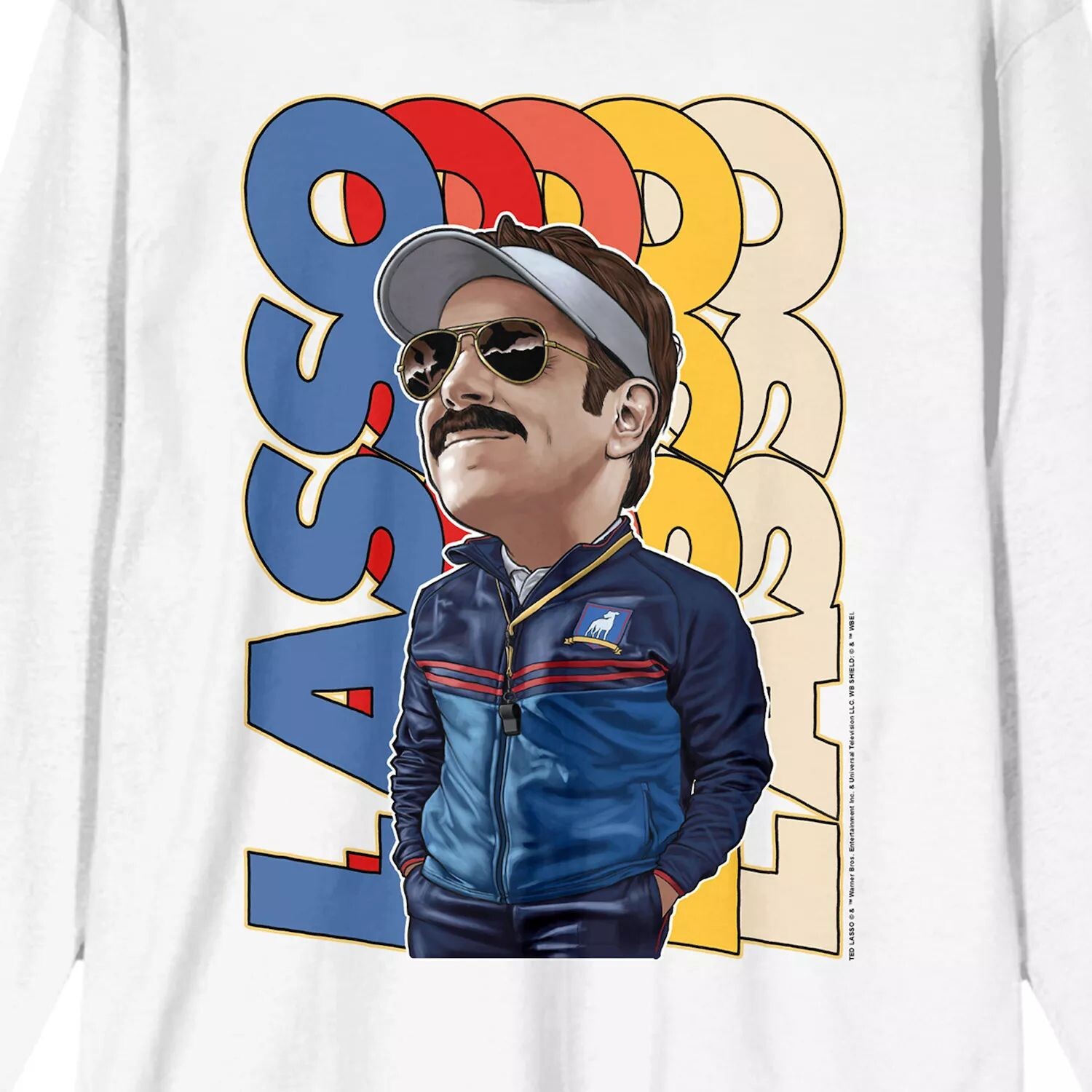 Мужская футболка Ted Lasso TV Series с длинными рукавами и рисунком Ted Licensed Character
Мужская футболка Ted Lasso TV Series с длинными рукавами и рисунком Ted Licensed Character
