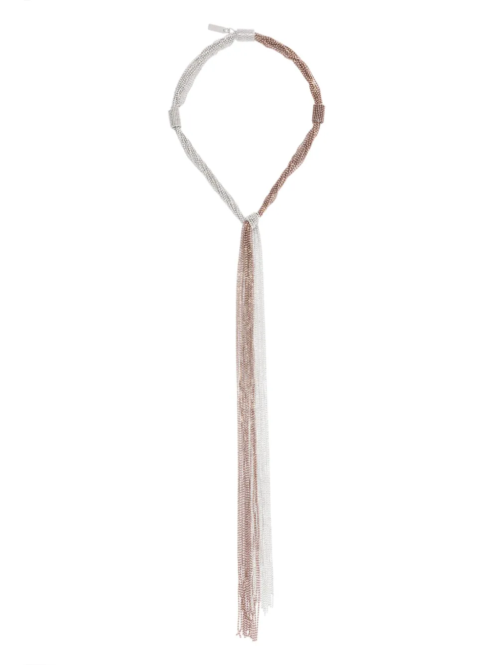 Колье в двух тонах Peserico, серебяный
Колье в двух тонах Peserico, серебяный