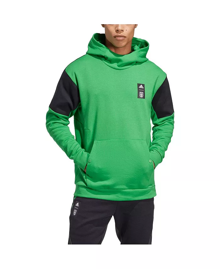 Мужская зеленая толстовка с капюшоном Austin FC 2023 Player Travel Pullover Hoodie adidas
Мужская зеленая толстовка с капюшоном Austin FC 2023 Player Travel Pullover Hoodie adidas