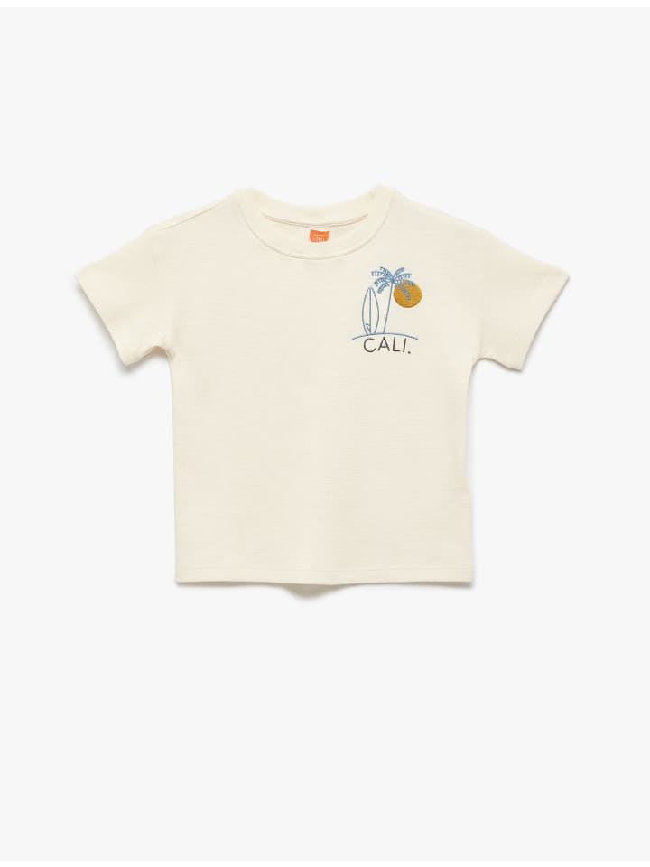 ФУТБОЛКА SS цвета экрю KOTON
ФУТБОЛКА SS цвета экрю KOTON