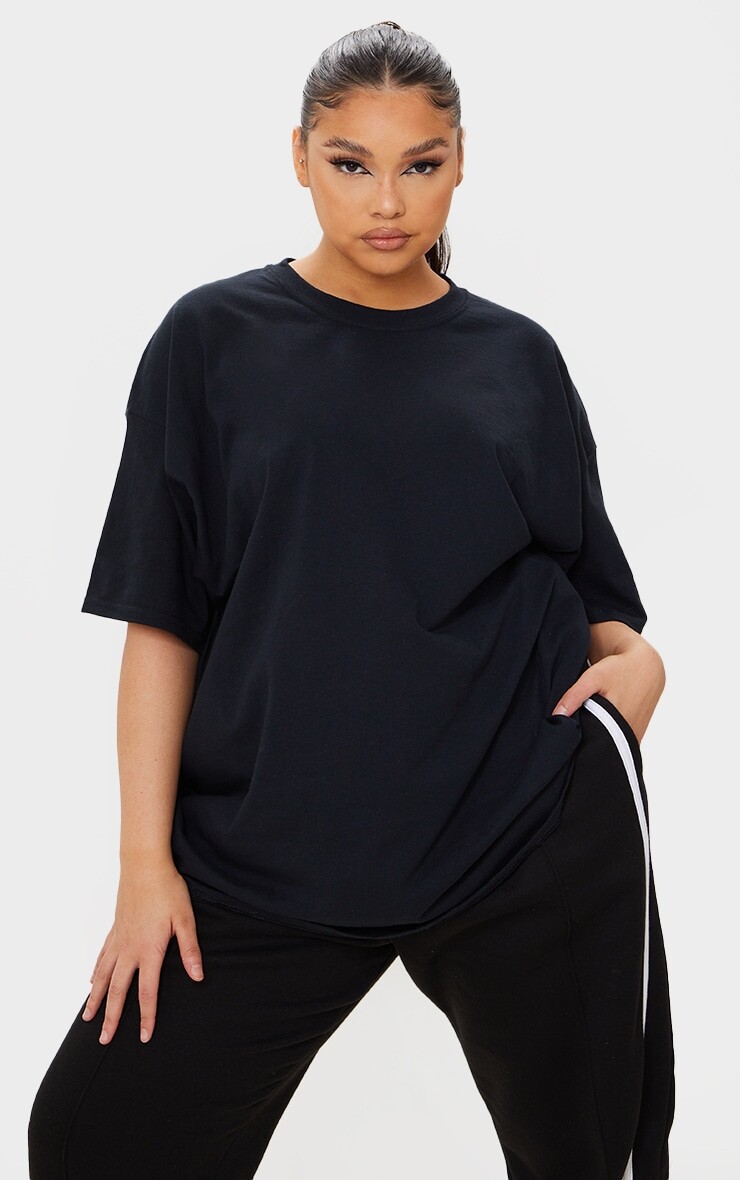 PrettyLittleThing Plus Ultimate Черная футболка большого размера, Черный, PrettyLittleThing Plus Ultimate Черная футболка большого размера
PrettyLittleThing Plus Ultimate Черная футболка большого размера, Черный, PrettyLittleThing Plus Ultimate Черная футболка большого размера