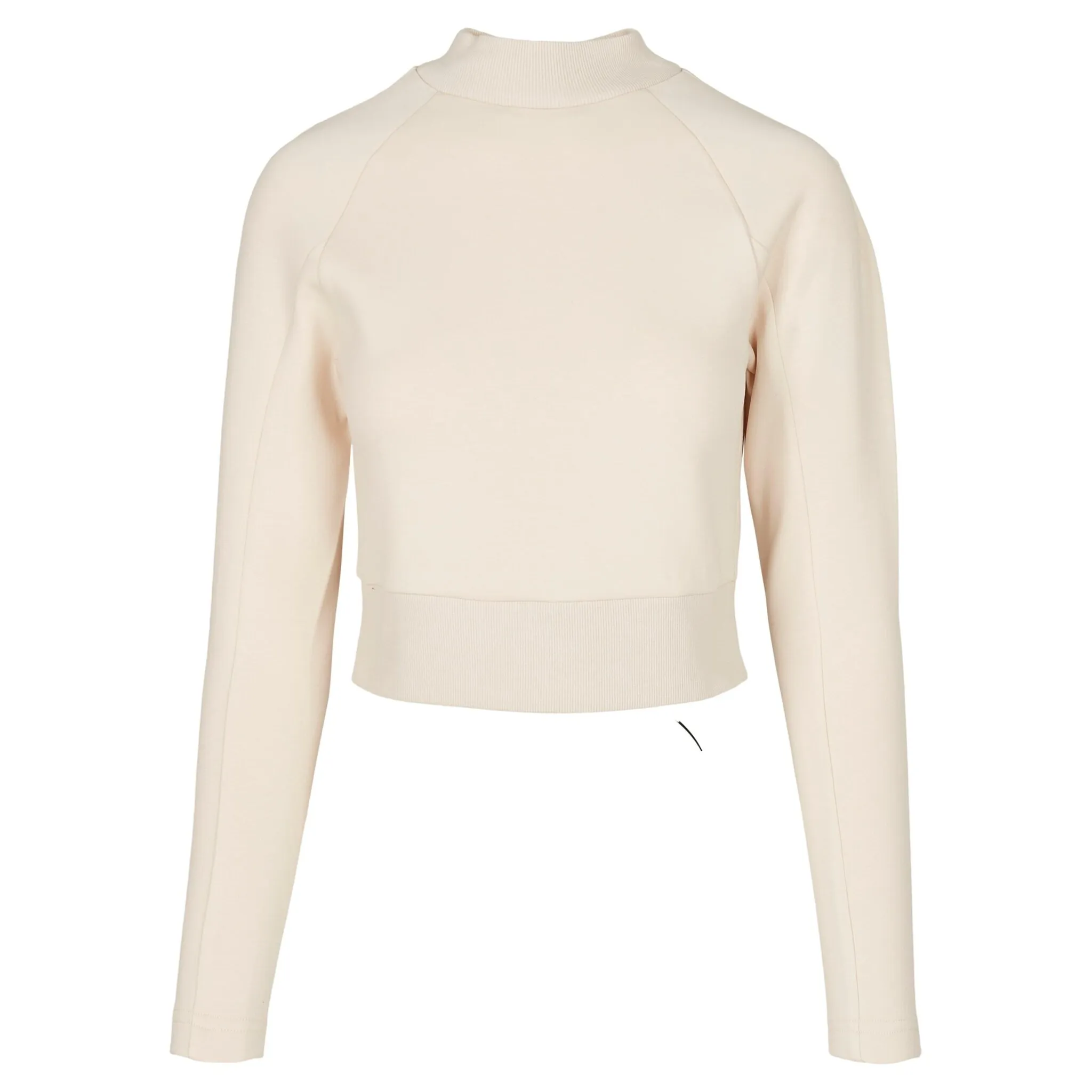 Толстовка URBAN CLASSICS " Urban Classics Женская короткая водолазка с круглым вырезом в стиле интерлок", цвет Sand 
Толстовка URBAN CLASSICS " Urban Classics Женская короткая водолазка с круглым вырезом в стиле интерлок", цвет Sand