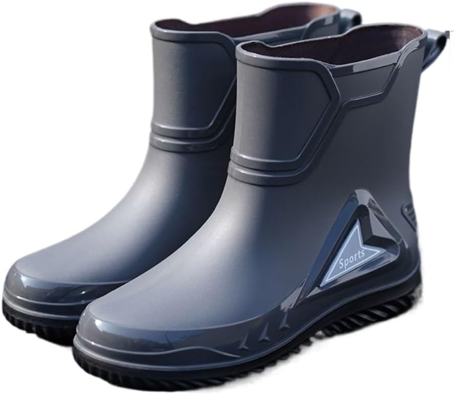 Водонепроницаемые мужские ботинки Spedify для улицы - зимние резиновые сапоги, стойкие к грязи и дождю, средней высоты, утепленные с регулируемой застежкой для сада, рыбалки и охоты, серый
Водонепроницаемые мужские ботинки Spedify для улицы - зимние резиновые сапоги, стойкие к грязи и дождю, средней высоты, утепленные с регулируемой застежкой для сада, рыбалки и охоты, серый