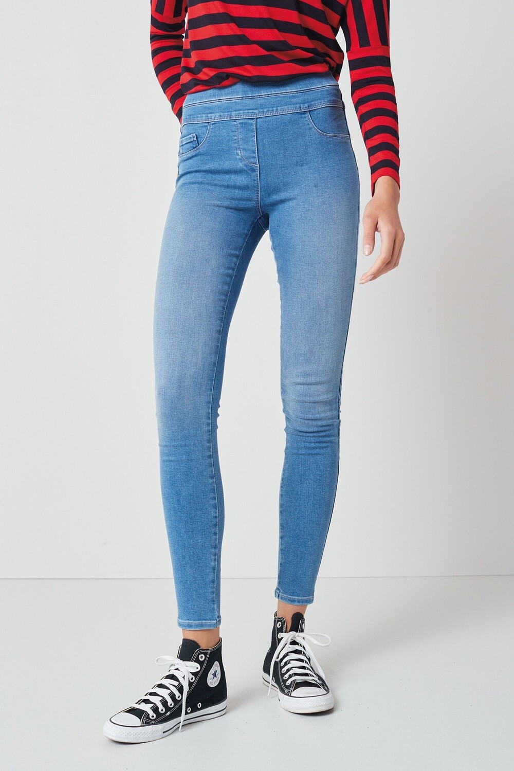 Суперэластичные мягкие моделирующие леггинсы из денима Next, синий
Суперэластичные мягкие моделирующие леггинсы из денима Next, синий