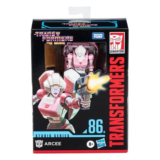 Hasbro, Фигурка Transformers Generation, Фигурка Deluxe класса The Transformers: The Movie Generations Studio Series — Arcee
Hasbro, Фигурка Transformers Generation, Фигурка Deluxe класса The Transformers: The Movie Generations Studio Series — Arcee