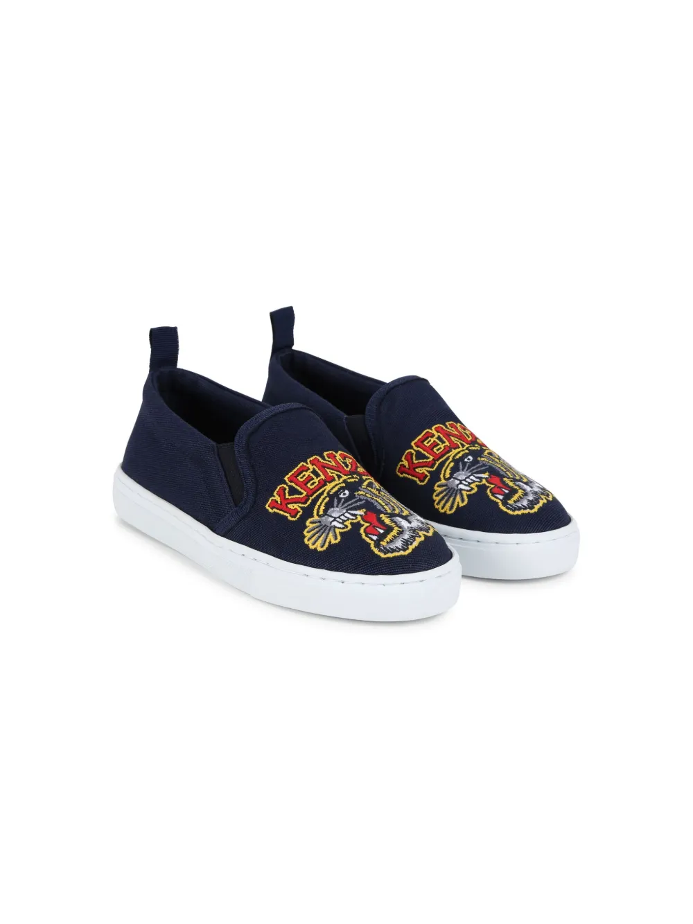 Слипоны с нашивкой Tiger Kenzo Kids, синий
Слипоны с нашивкой Tiger Kenzo Kids, синий