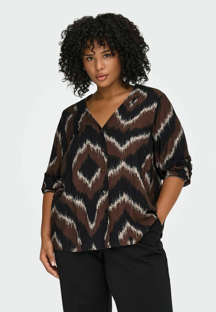 Блуза ONLY Carmakoma Blouse, Shaved Chocolate/Dark Brown
Блуза ONLY Carmakoma Blouse, Shaved Chocolate/Dark Brown