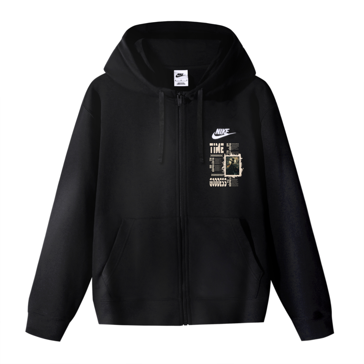 Nike Куртка унисекс черная, Black
Nike Куртка унисекс черная, Black