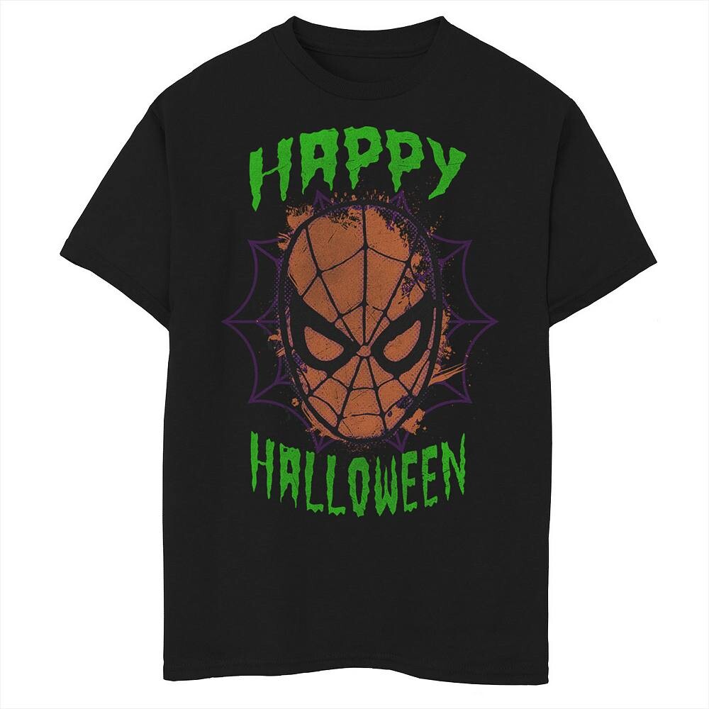 Футболка с рисунком «Счастливый Хэллоуин» для мальчиков 8–20 лет, маска Человека-паука Marvel, черный
Футболка с рисунком «Счастливый Хэллоуин» для мальчиков 8–20 лет, маска Человека-паука Marvel, черный