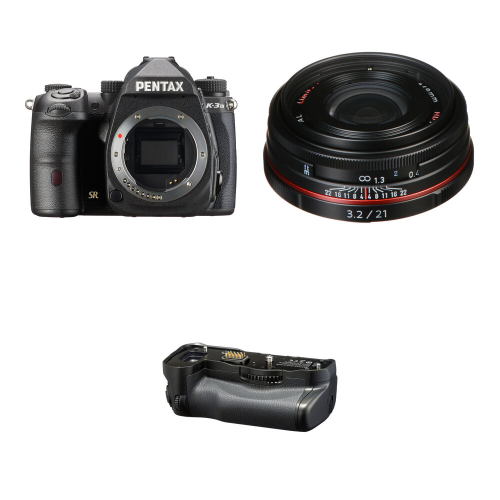 Зеркальная камера Pentax Pentax K-3 Mark III DSLR Camera with 21mm Lens and
Зеркальная камера Pentax Pentax K-3 Mark III DSLR Camera with 21mm Lens and