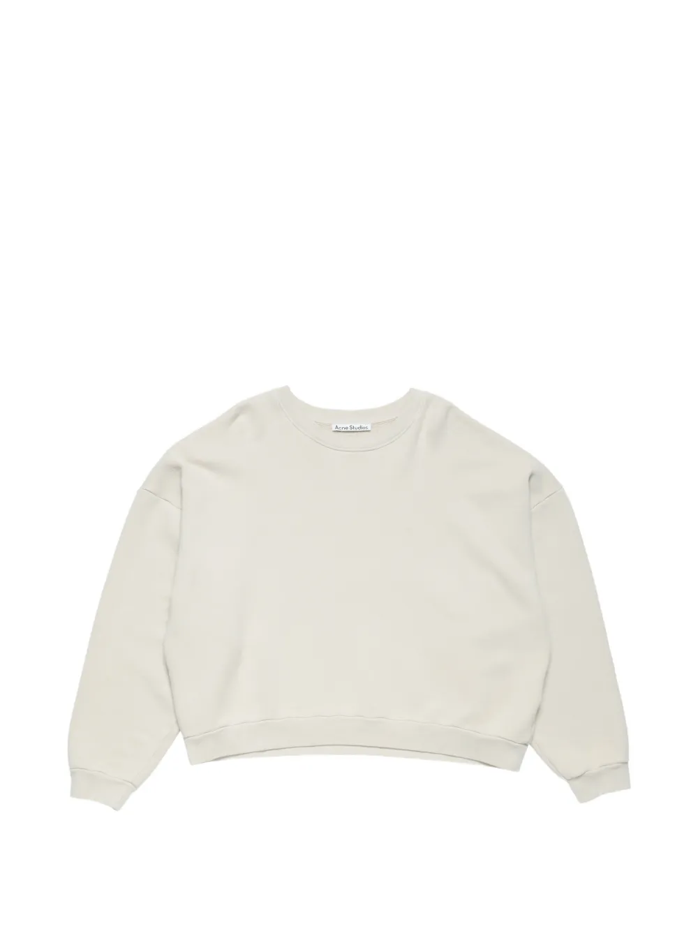 Свитшот с круглым вырезом Acne Studios, нейтральный
Свитшот с круглым вырезом Acne Studios, нейтральный