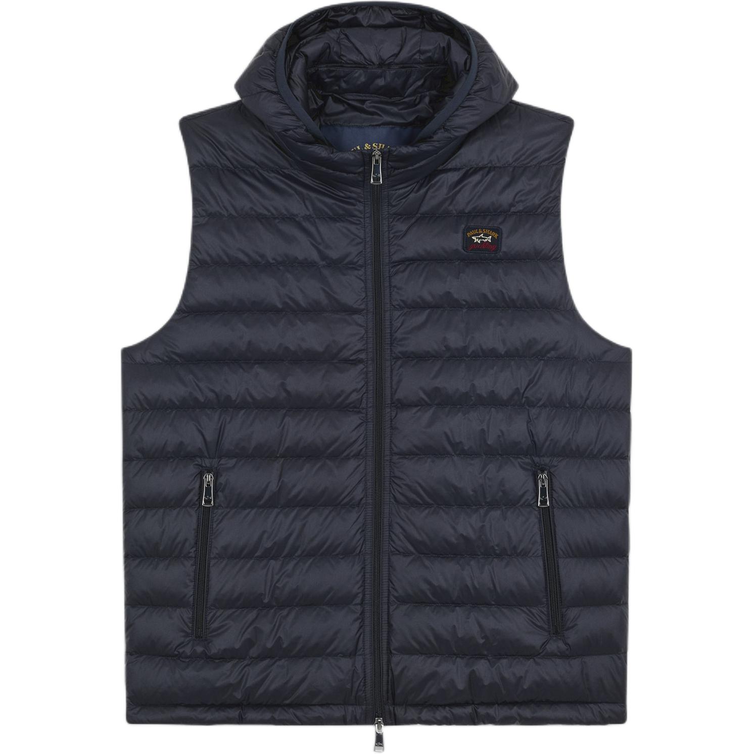 Съемный капюшон Ультралегкий жилет Paul & Shark, Темно-синий
Съемный капюшон Ультралегкий жилет Paul & Shark, Темно-синий