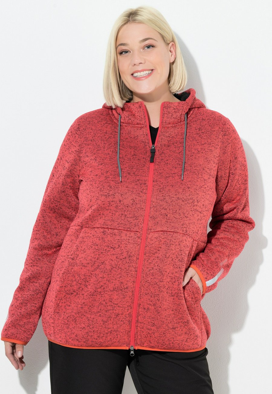 Кардиган Ulla Popken HOODED ZIP FRONT, Coral
Кардиган Ulla Popken HOODED ZIP FRONT, Coral