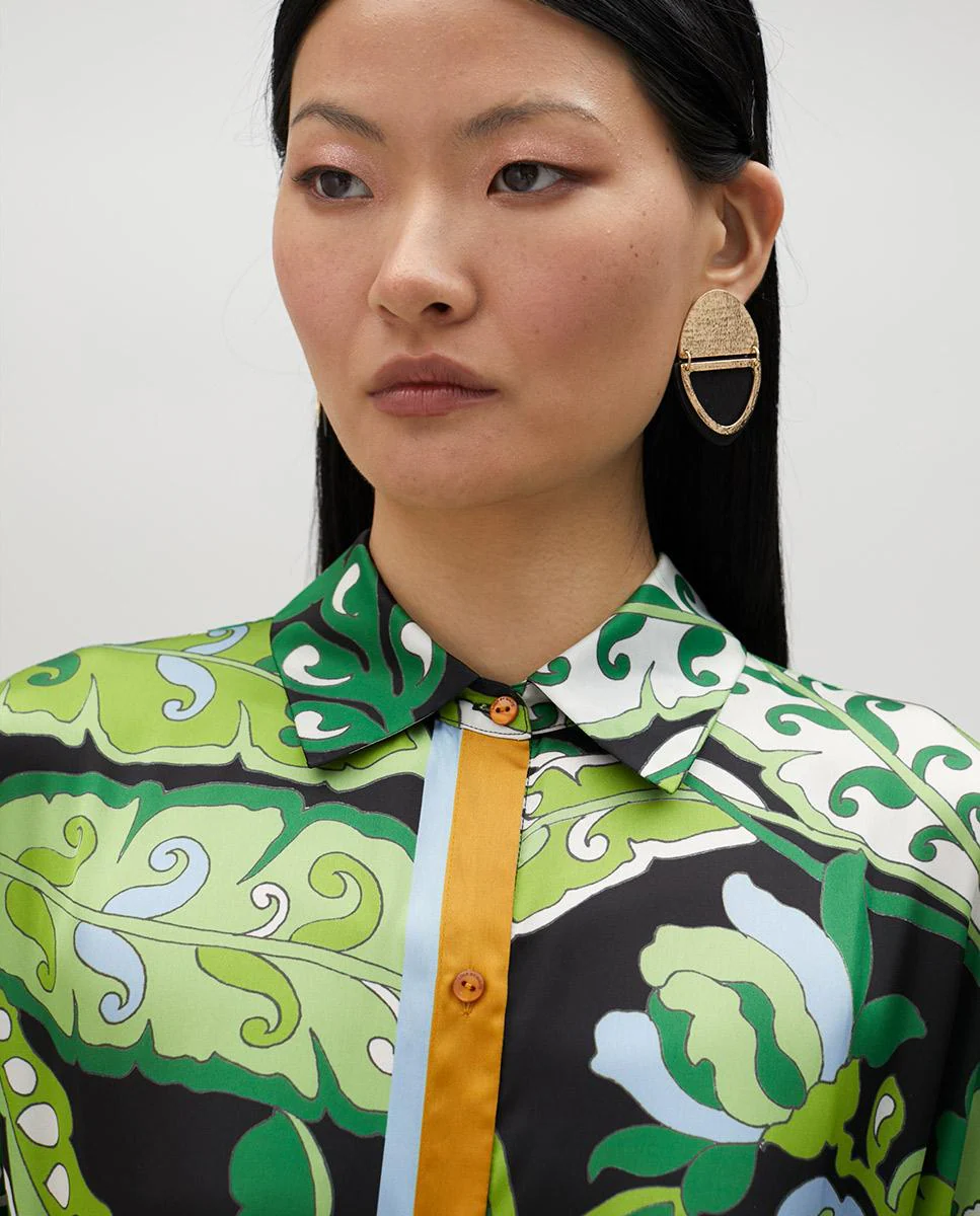 Миди-платье рубашечного кроя Lola Casademunt, зеленый
Миди-платье рубашечного кроя Lola Casademunt, зеленый