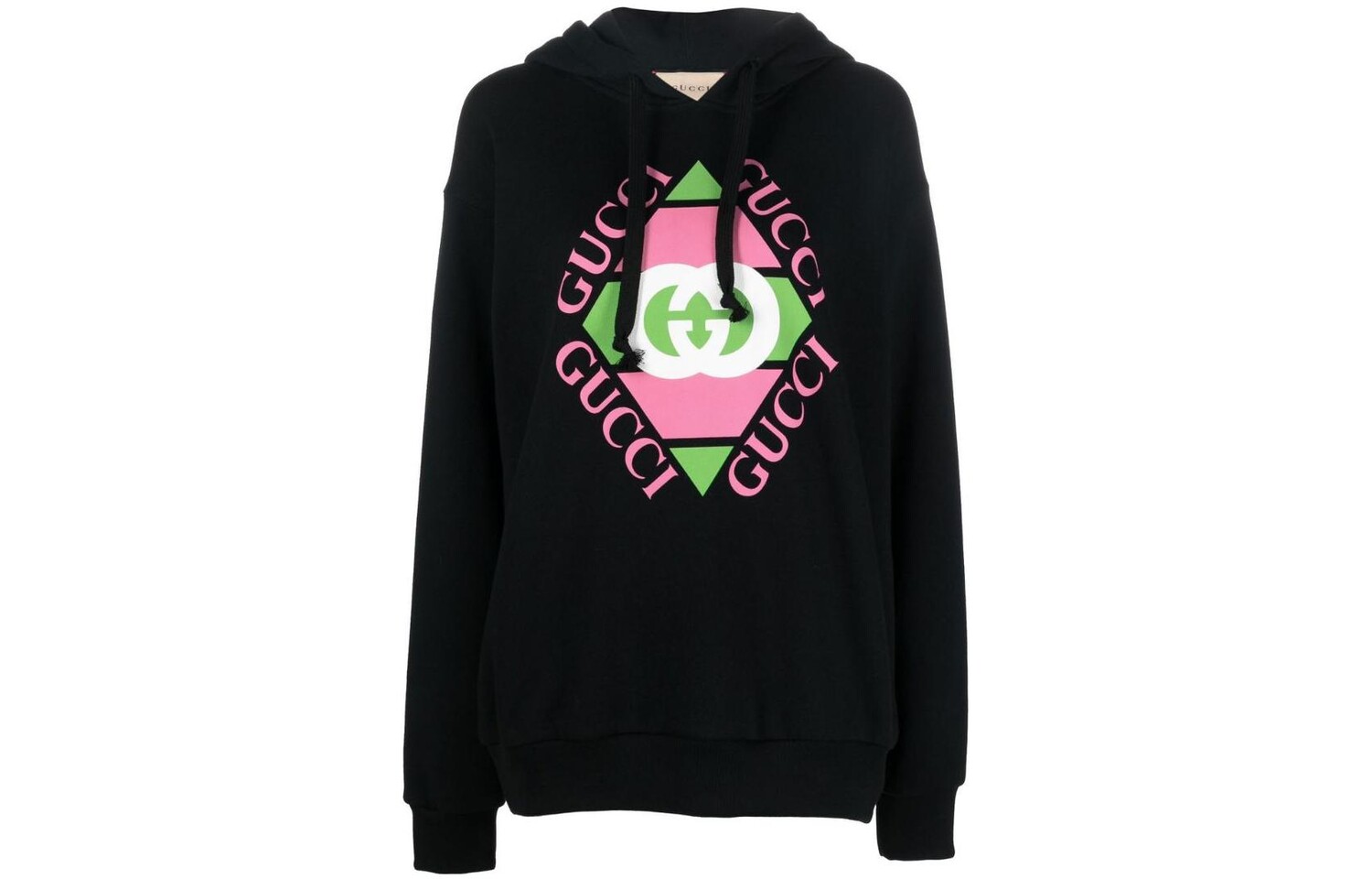 Толстовка мужская Gucci Logo-print Drawstring, черный / розовый / зеленый
Толстовка мужская Gucci Logo-print Drawstring, черный / розовый / зеленый