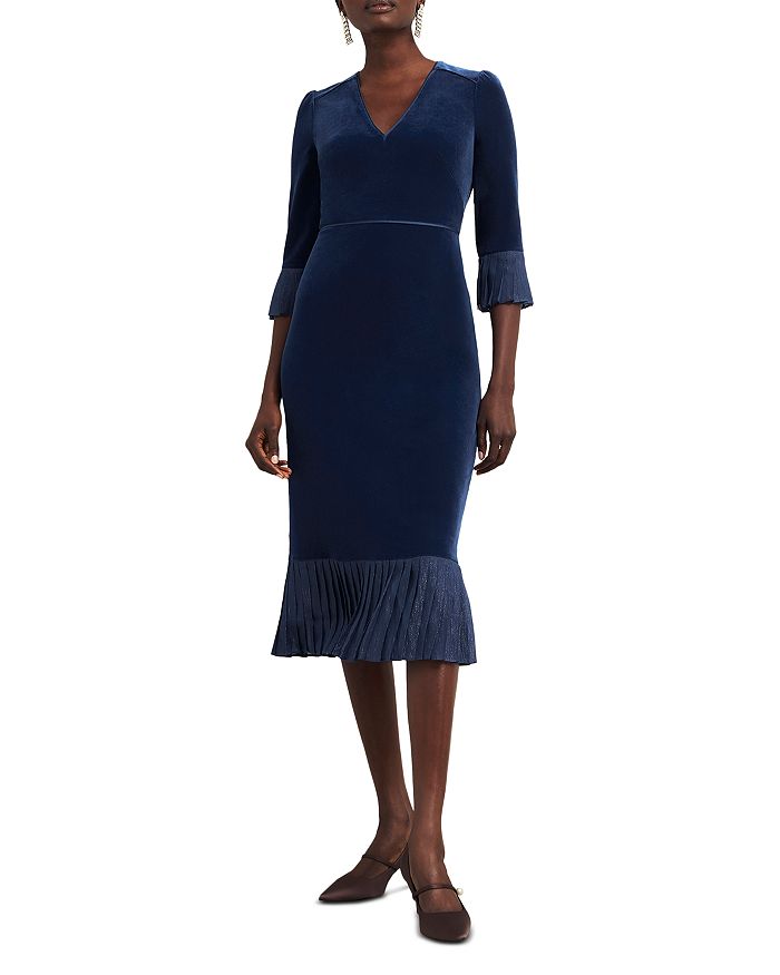 Платье Мэри Вельвет HOBBS LONDON, синий
Платье Мэри Вельвет HOBBS LONDON, синий