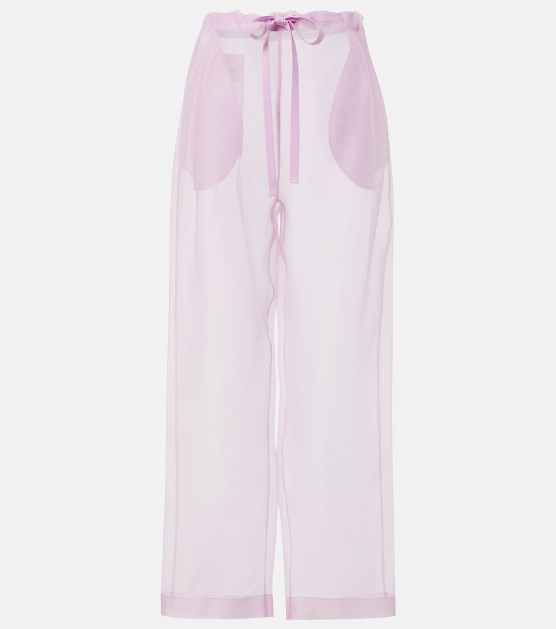 Трентон брюки с широкими штанинами из органзы с добавлением шелка Khaite, Peony
Трентон брюки с широкими штанинами из органзы с добавлением шелка Khaite, Peony