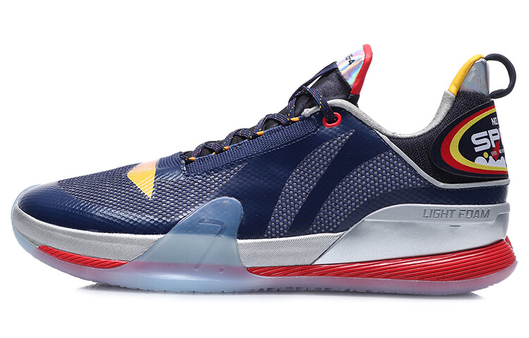 Баскетбольные кроссовки Speed 7 мужские с низким верхом, синие/серые Lining
Баскетбольные кроссовки Speed 7 мужские с низким верхом, синие/серые Lining