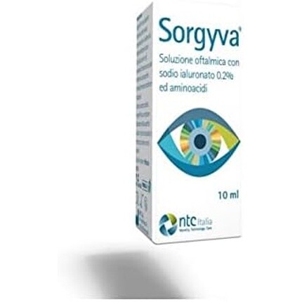 Sorgyva Офтальмологический раствор гиалуроната натрия 0,2% и аминокислоты 10 мл Ntc
Sorgyva Офтальмологический раствор гиалуроната натрия 0,2% и аминокислоты 10 мл Ntc
