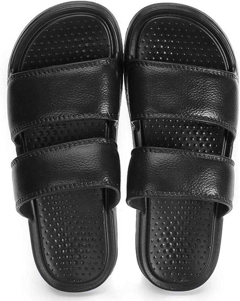 Мужские и женские удобные плоские сандалии из ЭВА, шлепанцы для ванной и душа, домашние, с тихой подошвой, толстой подошвой и противоскользящие (белые и черные) Шлепанцы (Цвет: черный, Размер: длина стельки 26 см) Xilin-1987
Мужские и женские удобные плоские сандалии из ЭВА, шлепанцы для ванной и душа, домашние, с тихой подошвой, толстой подошвой и противоскользящие (белые и черные) Шлепанцы (Цвет: черный, Размер: длина стельки 26 см) Xilin-1987