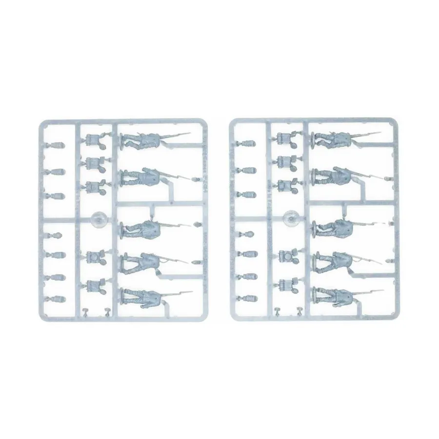 Коллекция литников британской пехоты линии Ватерлоо № 3, Black Powder - Napoleonic Wars 1789-1815 - Loose Miniatures (28mm)