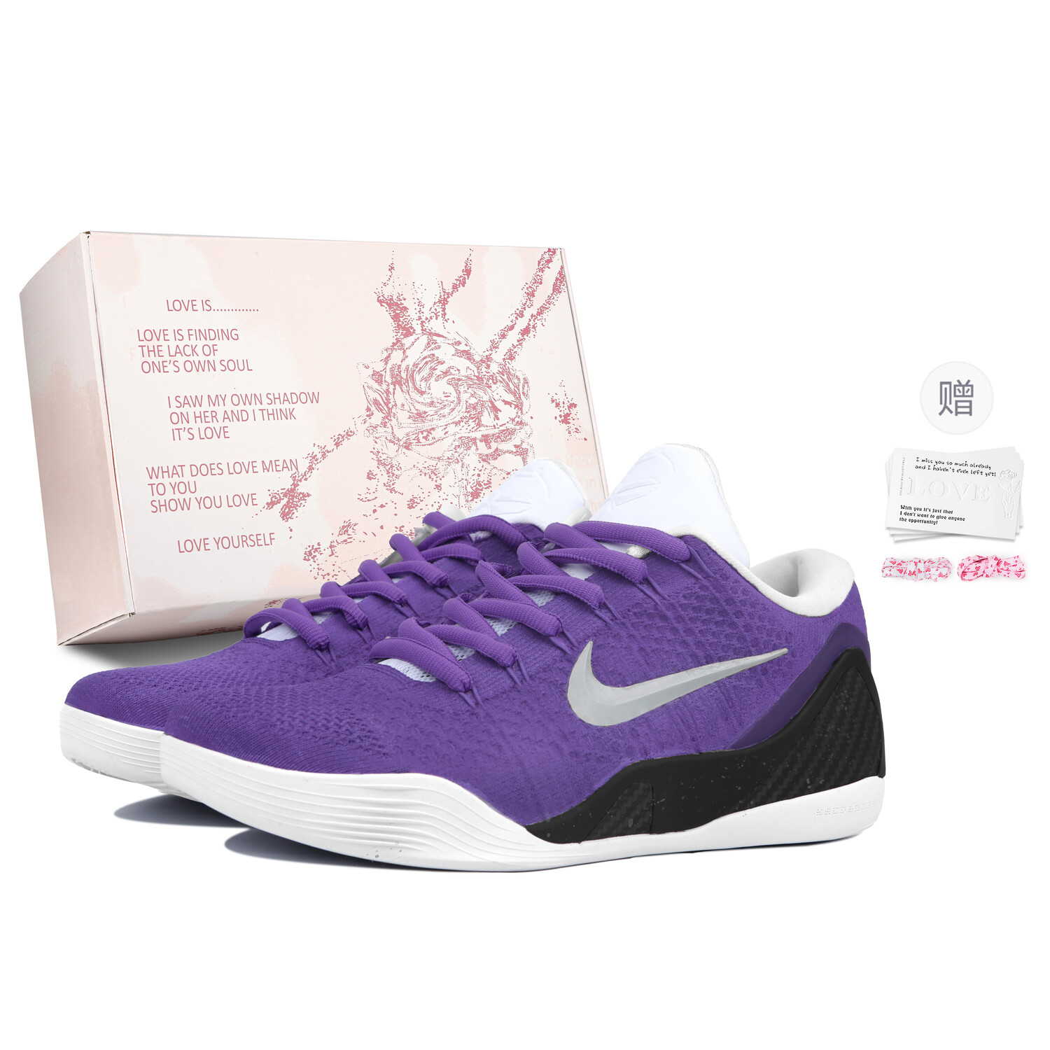 Баскетбольные кроссовки Kobe 9 Basketball Shoes Unisex Low-Top Purple Nike
Баскетбольные кроссовки Kobe 9 Basketball Shoes Unisex Low-Top Purple Nike