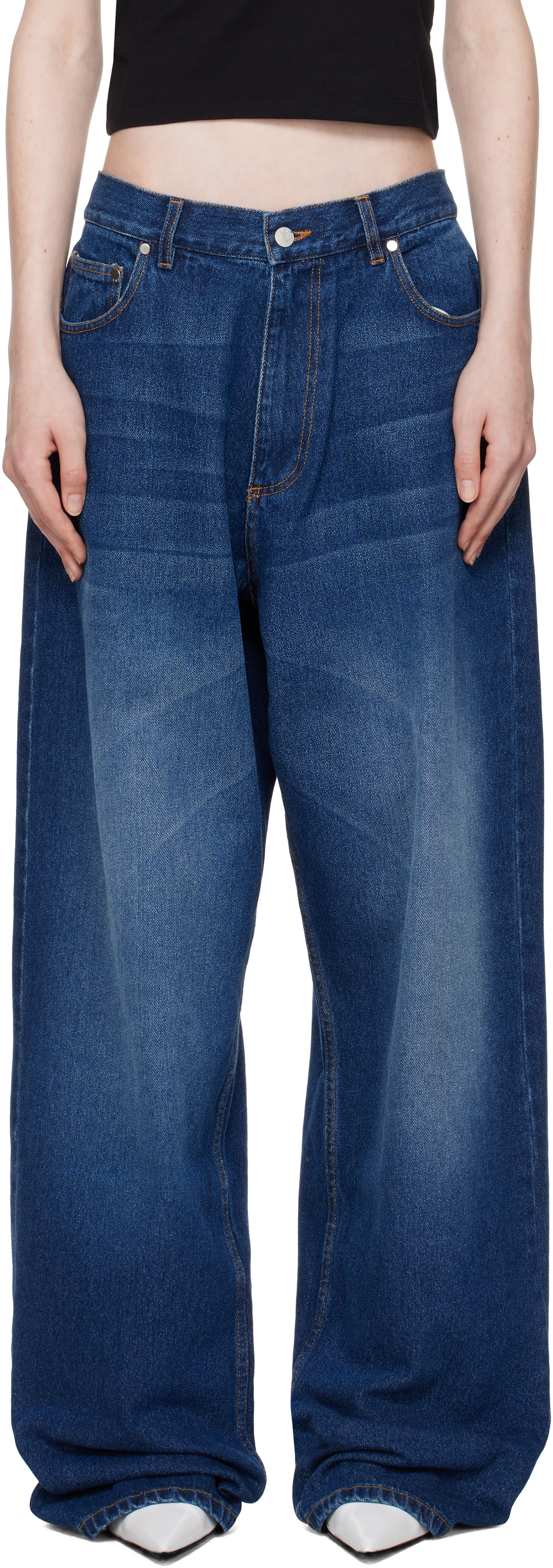 Мешковатые джинсы ABRA
Мешковатые джинсы ABRA