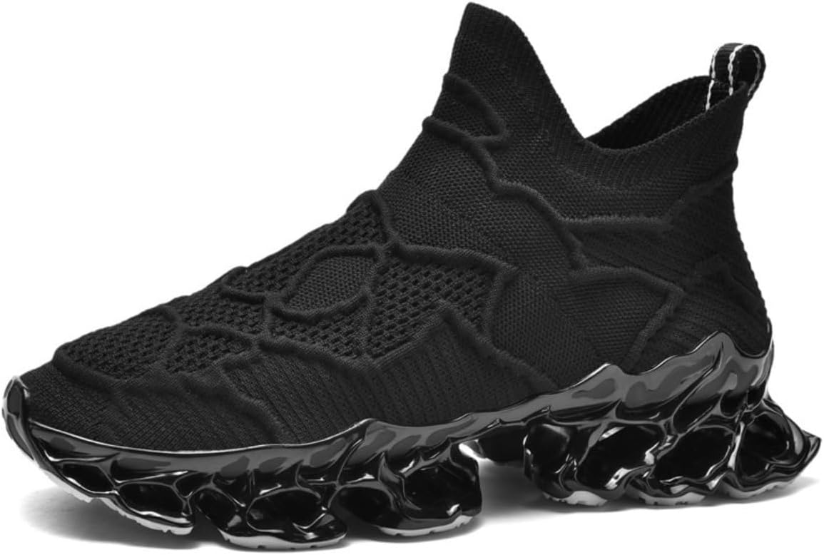 Мужские дышащие кроссовки Blade с сеткой, носок-стиль, легкая массивная подошва, летние спортивные обувь для ходьбы, бега, тренировок в зале и повседневной уличной носки Ctkvbmeoi, черный
Мужские дышащие кроссовки Blade с сеткой, носок-стиль, легкая массивная подошва, летние спортивные обувь для ходьбы, бега, тренировок в зале и повседневной уличной носки Ctkvbmeoi, черный
