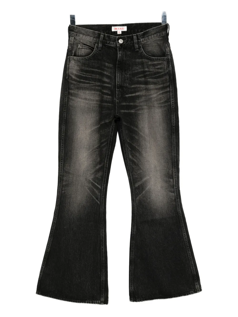 Джинсы-клеш MB MASU, черный 
Джинсы-клеш MB MASU, черный
