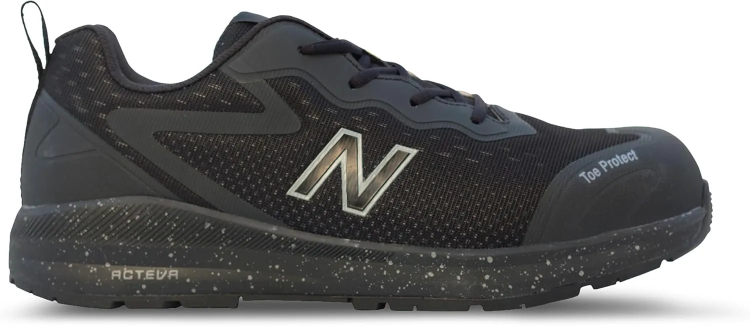 Мужские рабочие ботинки New Balance с композитным носком - противоскользящие, защищают от электричества, устойчивы к проколам - для промышленности и строительства, черный
Мужские рабочие ботинки New Balance с композитным носком - противоскользящие, защищают от электричества, устойчивы к проколам - для промышленности и строительства, черный