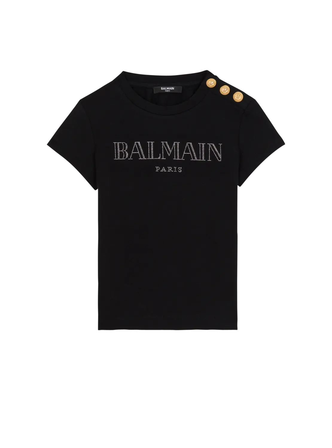 Футболка с винтажным принтом Balmain, черный
Футболка с винтажным принтом Balmain, черный