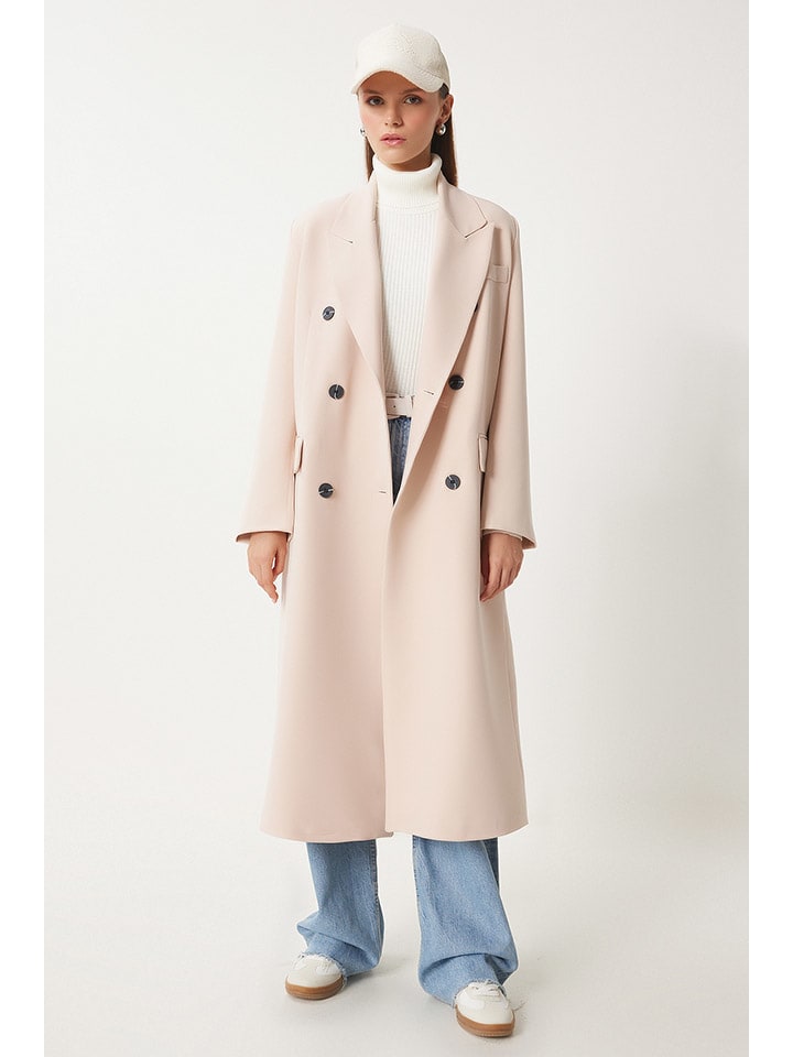 Переходное пальто кремового цвета Happiness Istanbul
Переходное пальто кремового цвета Happiness Istanbul