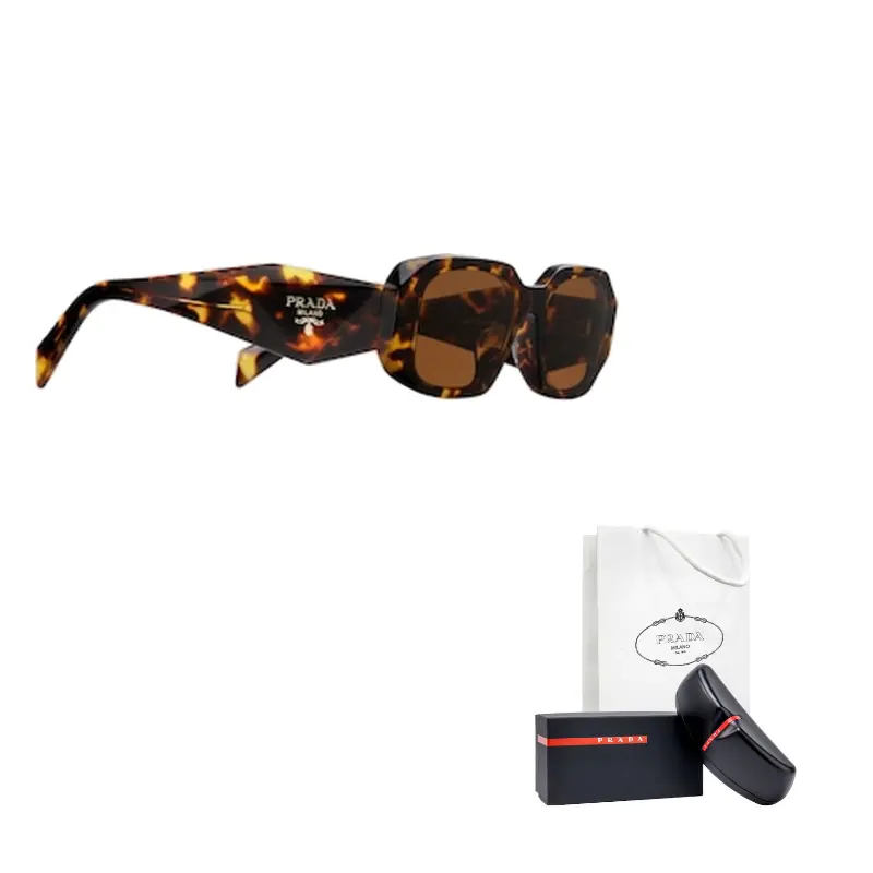 PRADA Солнечные очки прямоугольной формы, Brown
PRADA Солнечные очки прямоугольной формы, Brown