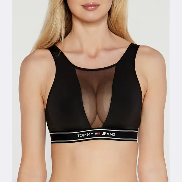 Топ без косточек узкого кроя Tommy Hilfiger, черный
Топ без косточек узкого кроя Tommy Hilfiger, черный